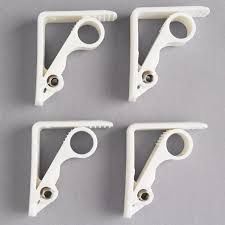 4 TABLECLOTH CLAMPS