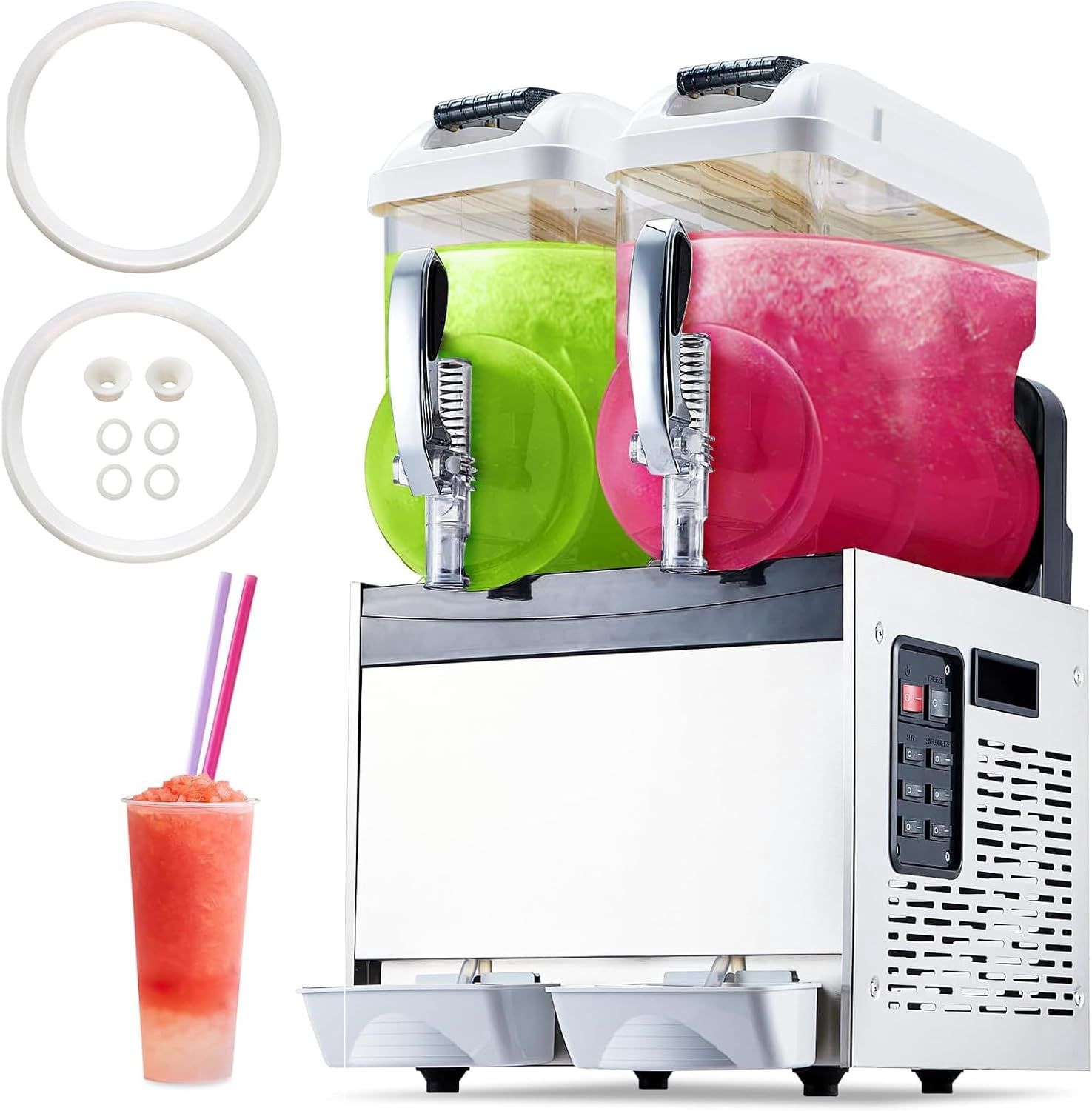 12L 2 Container Slushy Machine (Commercial)