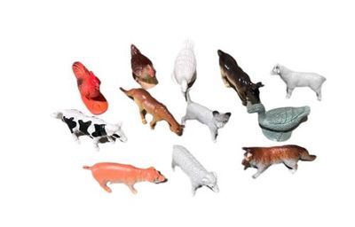 4pcs Animal Toys (Party Favours)