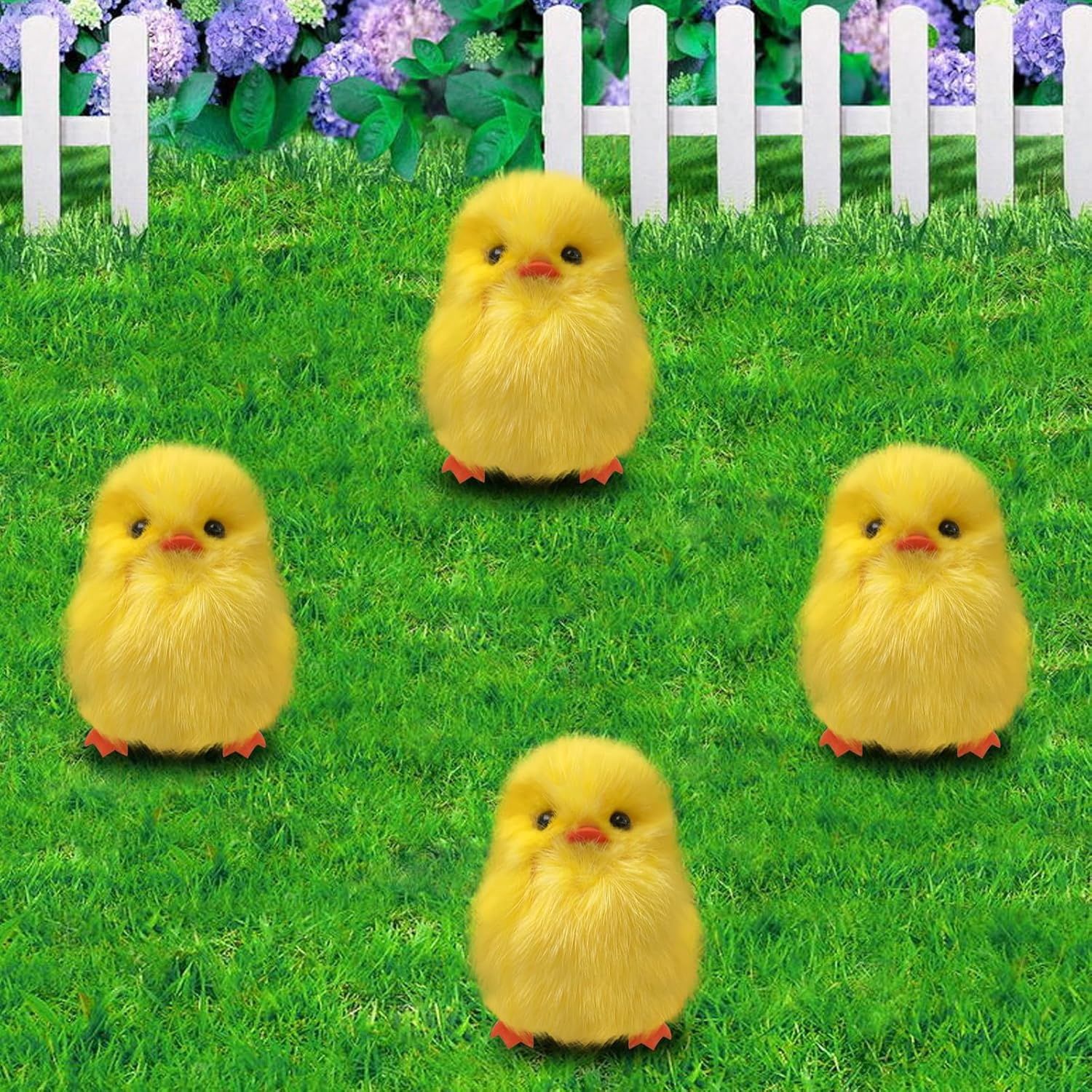 3pcs 3&quot; Small Fuzzy Chicks (Easter)