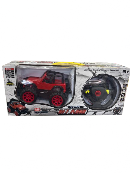 Super Off-Road Remote Control Car (Boy Toys), Color: Red
