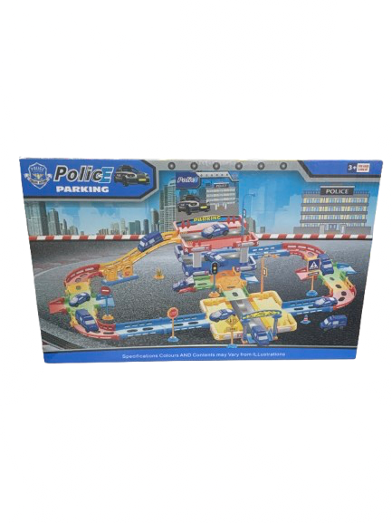 Police Parking Car Set (Boy Toys)