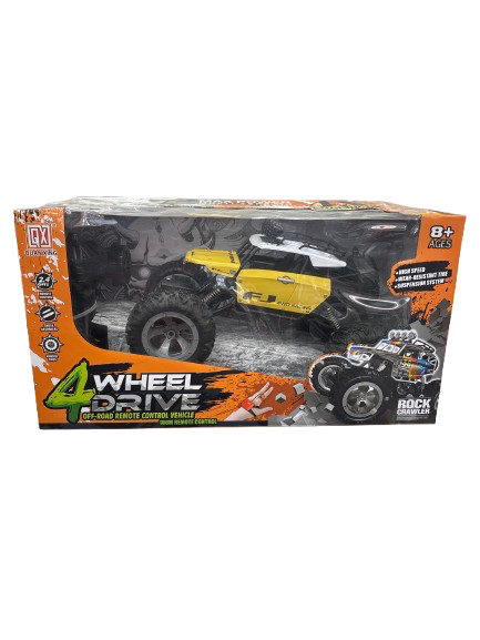 4-Wheel Drive Off-Road Remote Control Vehicle (Boy Toys)