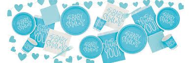 Blue Hearts Baby Shower