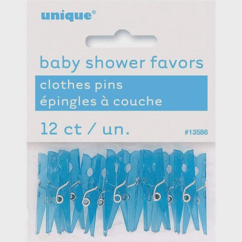 12pcs Clothes Pins Baby Shower Favors