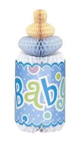 12" Dot Baby Shower Honeycomb Decoration (Pink/Blue)