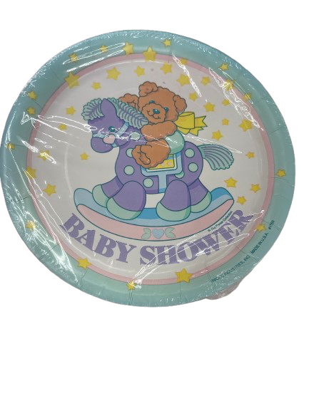 8pcs 9&quot; Baby Shower Plates