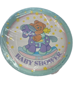8pcs 9&quot; Baby Shower Plates