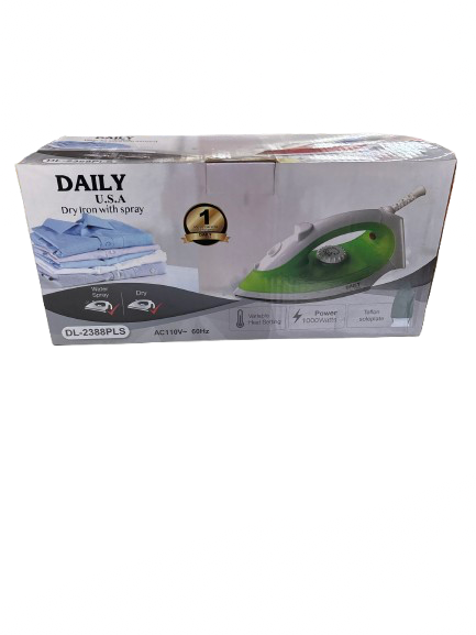 Daily USA Dry Iron with Spray