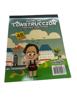 UTILART 48pcs  8.5x11 construction paper