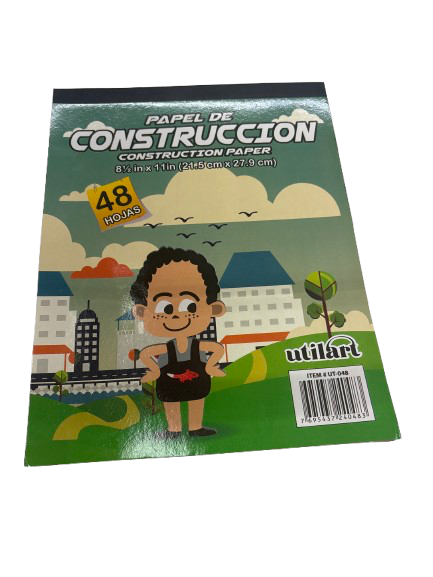 UTILART 48pcs  8.5x11 construction paper