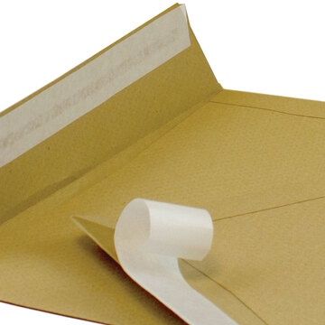 6.5&quot; x 3 5/8&quot; Self Seal Envelope, Color: Brown