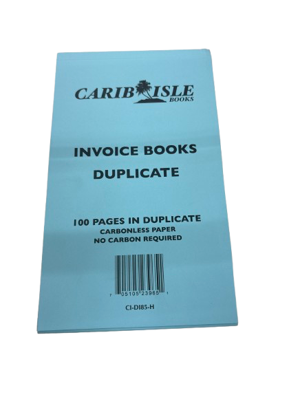 INVOICE BOOKS 100 PAGES LONG IN DUPLICATE