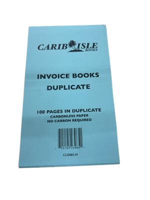 INVOICE BOOKS 100 PAGES LONG IN DUPLICATE