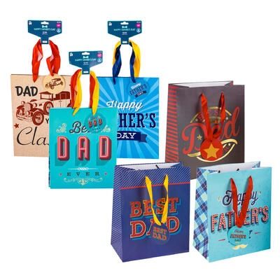 Father&#39;s Day Medium Gift Bags