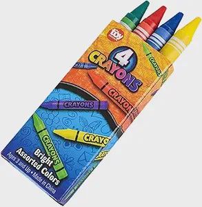 4 Bundle 4pcs Crayons(Party Favours)