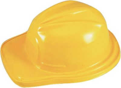 Yellow Soft Plastic Construction Hat