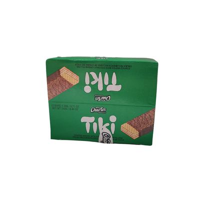 16 bars Tiki Chocolate Wafer