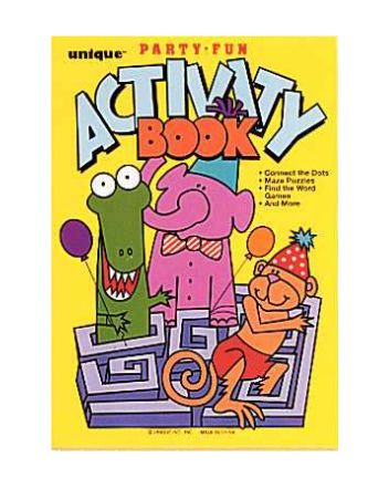 8pcs Activity Books (Party Favours)