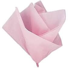 10pcs Pastel Pink Tissue Paper