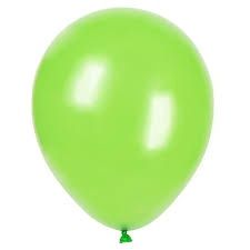 12pcs 10&quot; Lime Green Balloons