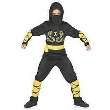 Yellow Ninja Costume