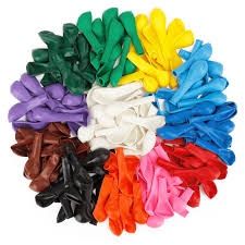 10pcs 5" Balloons (Colors Vary)