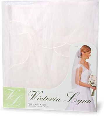 Victoria Lynn 40in x 30in Pearl Edge Veil