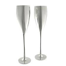 2pcs 6&quot; Champagne Flutes