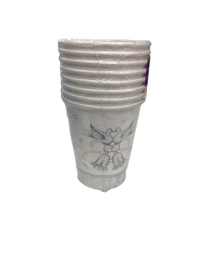 8pcs Wedding Moments 9oz Cups