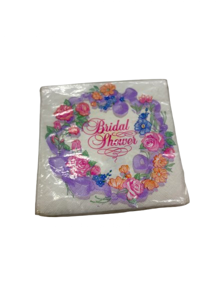 16pcs Bridal Shower Beverage Napkins