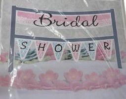 6.5&quot; Bridal Shower Cake Banner