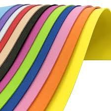 3pk Krafters Korner 8X12&quot; Foam Craft Sheets (Red, Lime Green &amp; Lilac)