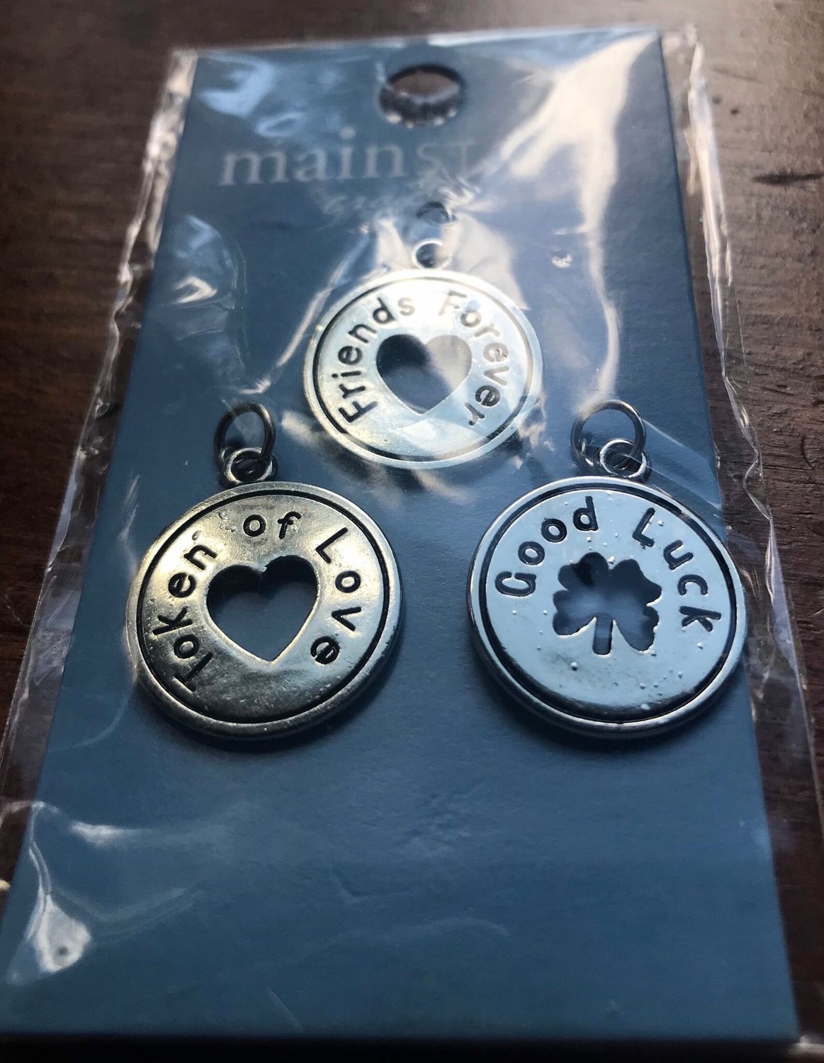 Token Charms (Friend, Luck &amp; Love)