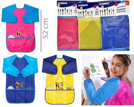 52cm Long Sleeve Painting Apron