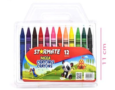 STARMATE 12pcs Mega Crayons