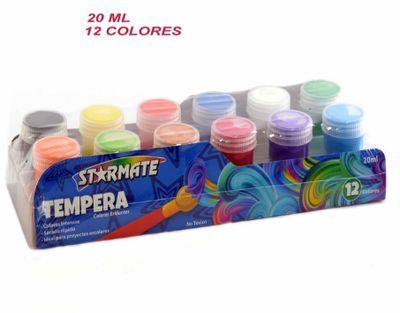 STARMATE 12pcs 20ml Poster Paint