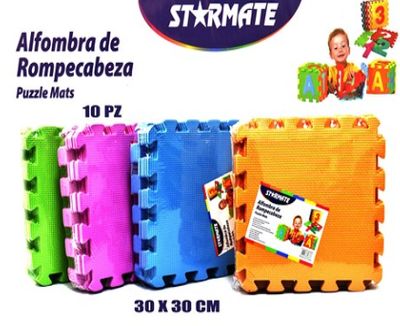 STARMATE 10pcs 30x30cm Puzzle Floor Mat