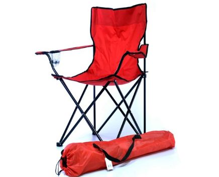 Adult Beach Chair (Colors Vary), Color: Red