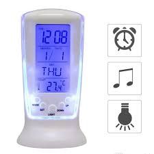 Square Clock with Alarm