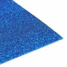 STARMATE 10pcs 8.5&quot;x11&quot; Eva Foam Glitter (Blue)