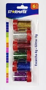 STARMATE 6pcs 8g Glitter