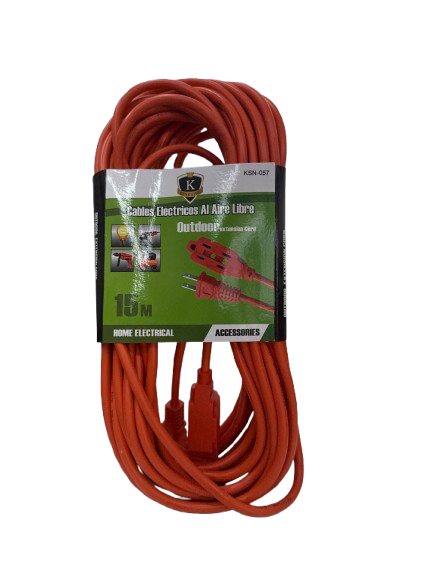 15M Outdoor Extension Cord with 2 Prong