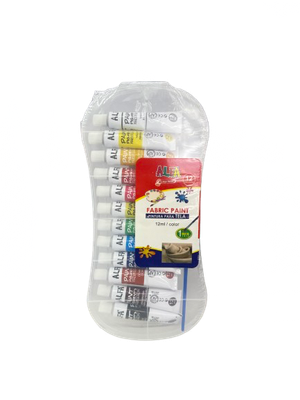 ALFA 12 Colors 12ml Fabric Paint