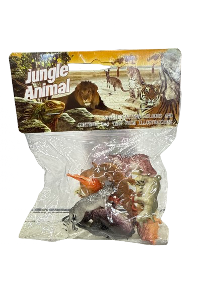 12pcs Jungle Animal Set