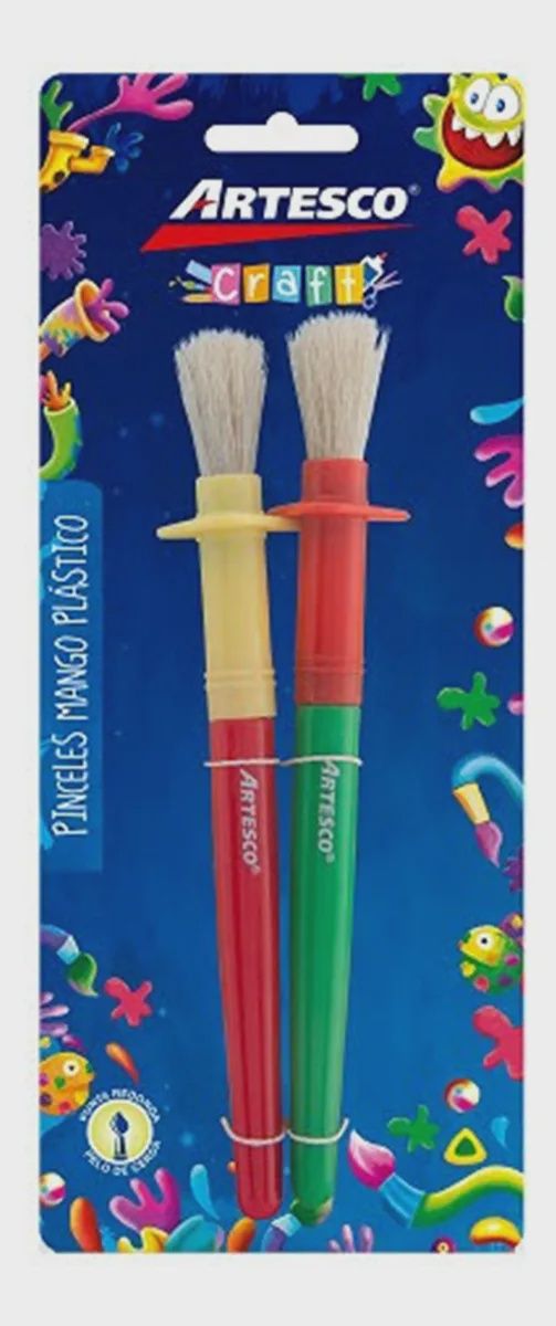 ARTESCO 2pcs Paint Brushes