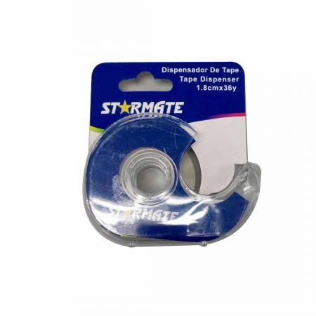 STARMATE 1.8cmx36y Clear Tape on Dispenser