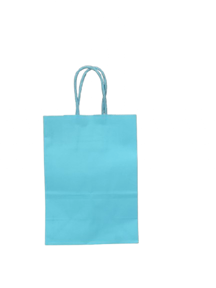 21x15x8cm Small Gift Bags (Colors Vary), Color: Light Blue