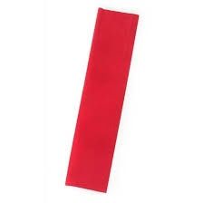 Utilart 50x200cm Solid Color Crepe Paper (Colors Vary), Color: Red
