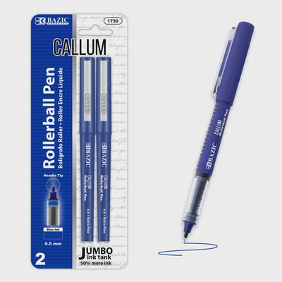 2pcs Callum Jumbo Ink Tank Rollerball Pen